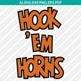 Texas Longhorns Logo SVG Bundle | NCAA College Vector Cricut
