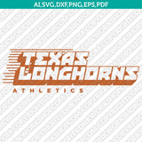 Texas Longhorns Logo SVG Bundle | NCAA College Vector Cricut