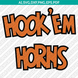 Texas Longhorns Logo SVG Bundle | NCAA College Vector Cricut