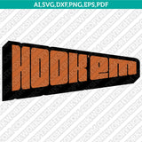 Texas Longhorns Logo SVG Bundle | NCAA College Vector Cricut