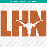 Texas Longhorns Logo SVG Bundle | NCAA College Vector Cricut