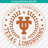 Texas Longhorns Logo SVG Bundle | NCAA College Vector Cricut