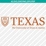 Texas Longhorns Logo SVG Bundle | NCAA College Vector Cricut