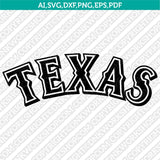 Texas Rangers SVG Bundle – MLB Baseball Logo Vector Cricut