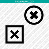 Tick Mark Check Mark Check Box Cross Mark SVG Vector Cricut Silhouette Png