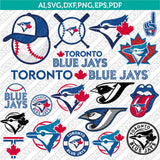 Toronto Blue Jays SVG Bundle – MLB Baseball Logo Vector Cricut