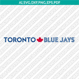 Toronto Blue Jays SVG Bundle – MLB Baseball Logo Vector Cricut