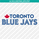 Toronto Blue Jays SVG Bundle – MLB Baseball Logo Vector Cricut