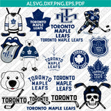 Toronto Maple Leafs SVG Bundle – NHL Hockey Logo Vector Cricut