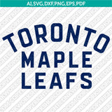 Toronto Maple Leafs SVG Bundle – NHL Hockey Logo Vector Cricut