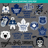 Toronto Maple Leafs SVG Bundle – NHL Hockey Logo Vector Cricut