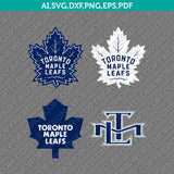 Toronto Maple Leafs Logo SVG | NHL Vector Cricut Silhouette