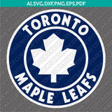 Toronto Maple Leafs SVG Bundle – NHL Hockey Logo Vector Cricut