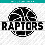Toronto Raptors Logo SVG | NBA Vector Cricut & Silhouette