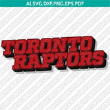 Toronto Raptors Logo SVG | NBA Vector Cricut & Silhouette