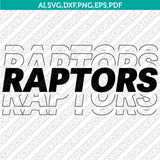 Toronto Raptors Logo SVG | NBA Vector Cricut & Silhouette