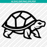 Turtle SVG Mascot Cut File Cricut Clipart Silhouette Png