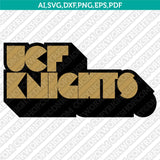 UCF Knight Logo SVG Bundle | NCAA College Vector Cricut