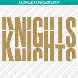 UCF Knight Logo SVG Bundle | NCAA College Vector Cricut