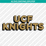 UCF Knight Logo SVG Bundle | NCAA College Vector Cricut