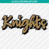 UCF Knight Logo SVG Bundle | NCAA College Vector Cricut