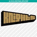 UCF Knight Logo SVG Bundle | NCAA College Vector Cricut