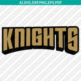 UCF Knight Logo SVG Bundle | NCAA College Vector Cricut