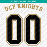 UCF Knight Logo SVG Bundle | NCAA College Vector Cricut