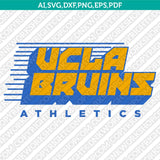 UCLA Bruins Logo SVG Bundle | NCAA College Vector Cricut