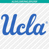 UCLA Bruins Logo SVG Bundle | NCAA College Vector Cricut