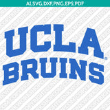 UCLA Bruins Logo SVG Bundle | NCAA College Vector Cricut