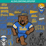 UCLA Bruins Logo SVG Bundle | NCAA College Vector Cricut