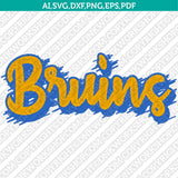 UCLA Bruins Logo SVG Bundle | NCAA College Vector Cricut