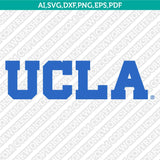 UCLA Bruins Logo SVG Bundle | NCAA College Vector Cricut