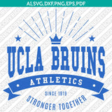 UCLA Bruins Logo SVG Bundle | NCAA College Vector Cricut