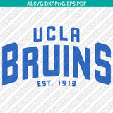 UCLA Bruins Logo SVG Bundle | NCAA College Vector Cricut