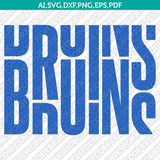 UCLA Bruins Logo SVG Bundle | NCAA College Vector Cricut