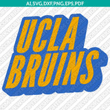 UCLA Bruins Logo SVG Bundle | NCAA College Vector Cricut