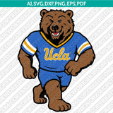 UCLA Bruins Logo SVG Bundle | NCAA College Vector Cricut