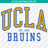 UCLA Bruins Logo SVG Bundle | NCAA College Vector Cricut