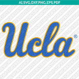 UCLA Bruins Logo SVG Bundle | NCAA College Vector Cricut