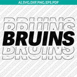 UCLA Bruins Logo SVG Bundle | NCAA College Vector Cricut