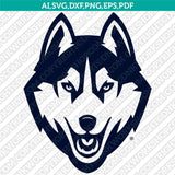  UConn Huskies Logo SVG Bundle | NCAA College Vector Cricut