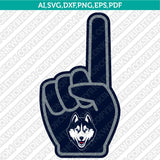  UConn Huskies Logo SVG Bundle | NCAA College Vector Cricut