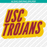 USC Trojans SVG Bundle | NCAA College Vector Cricut