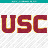 USC Trojans SVG Bundle | NCAA College Vector Cricut