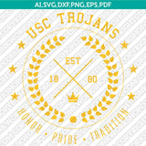 USC Trojans SVG Bundle | NCAA College Vector Cricut