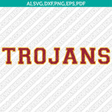 USC Trojans SVG Bundle | NCAA College Vector Cricut