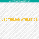 USC Trojans SVG Bundle | NCAA College Vector Cricut