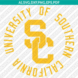USC Trojans SVG Bundle | NCAA College Vector Cricut